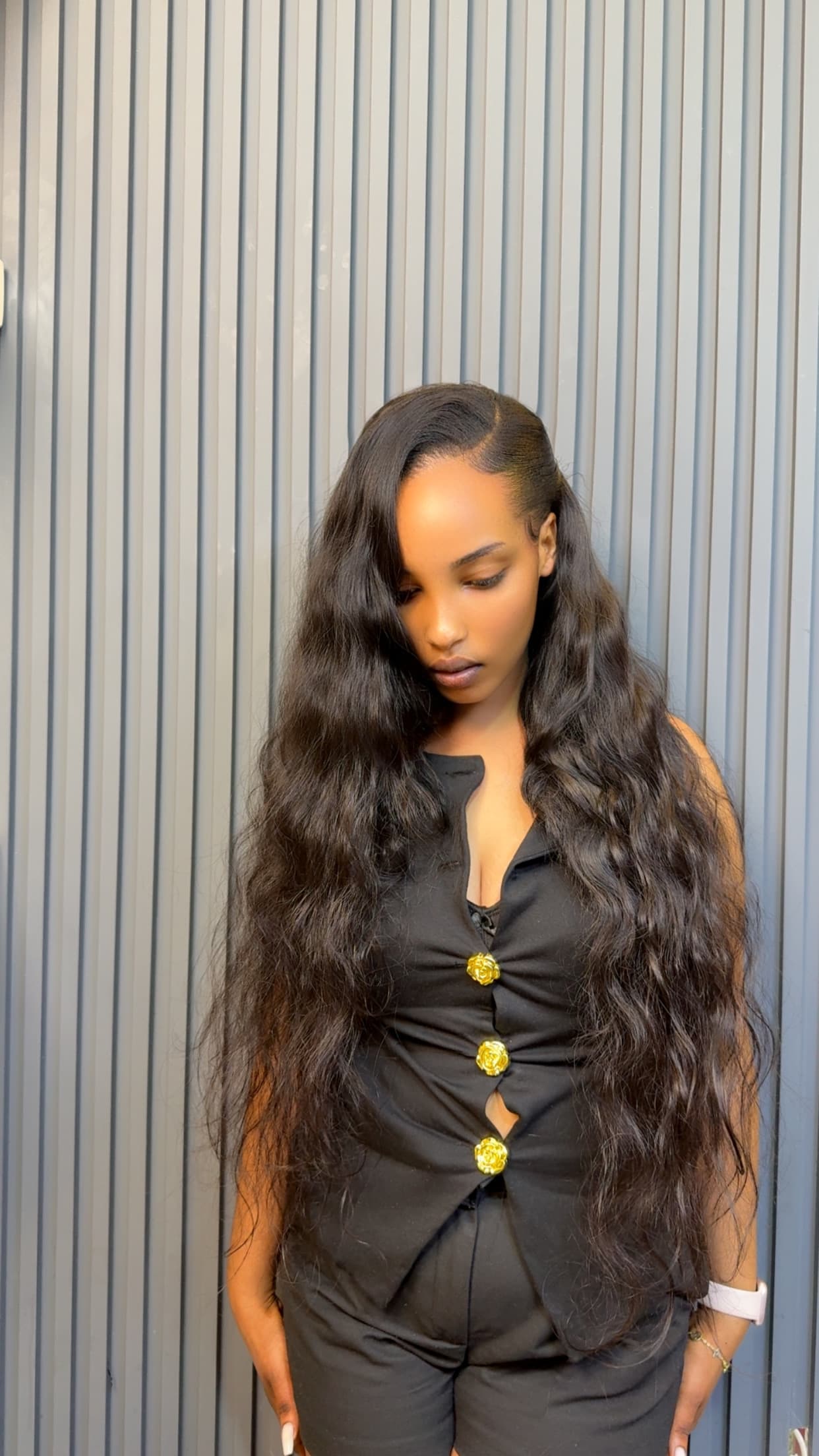 Brazilian hair 30inches at Ngabo Fashion hair salon, Kigali